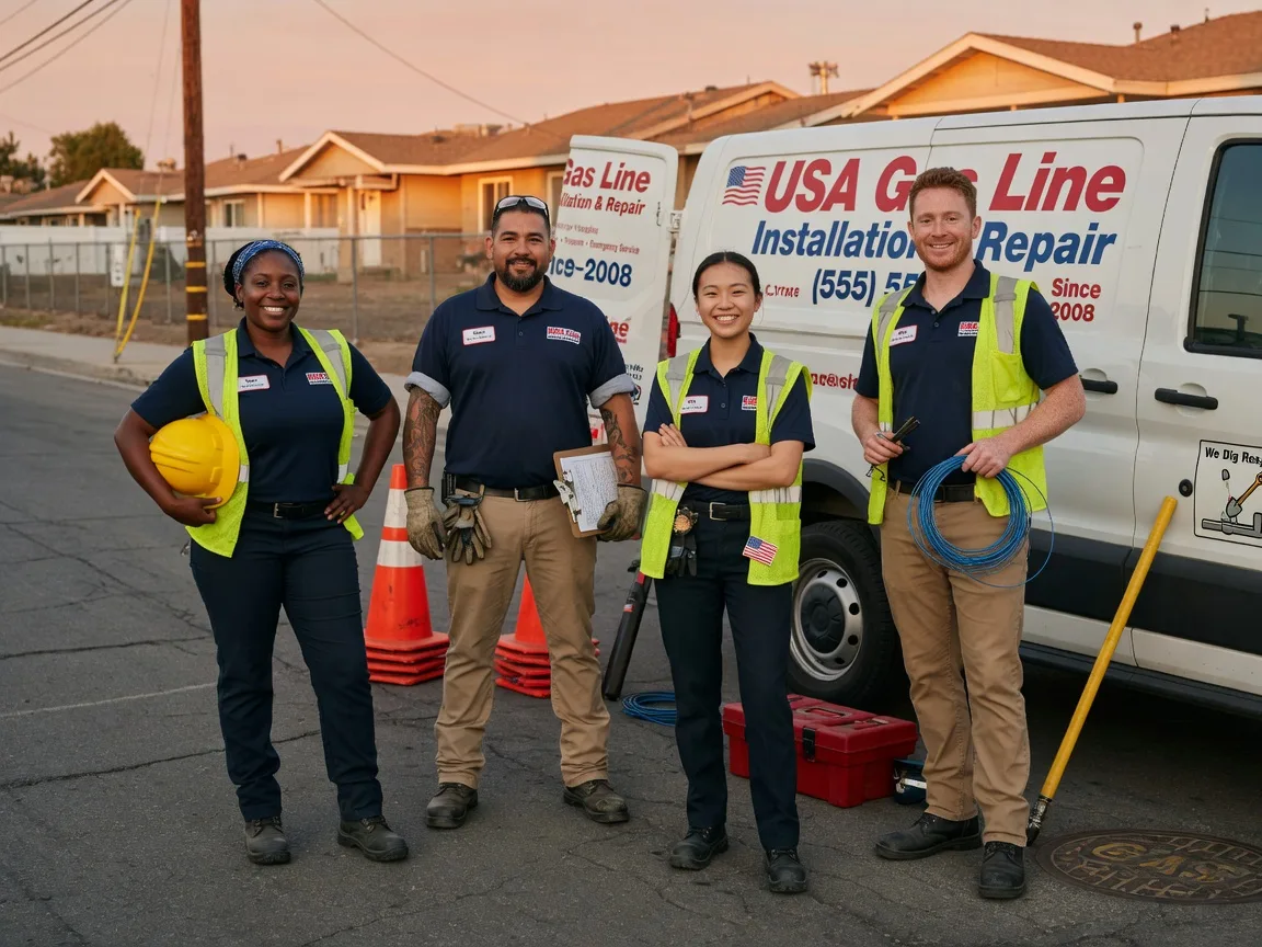 Gas Line Installation company in Tickfaw, LA